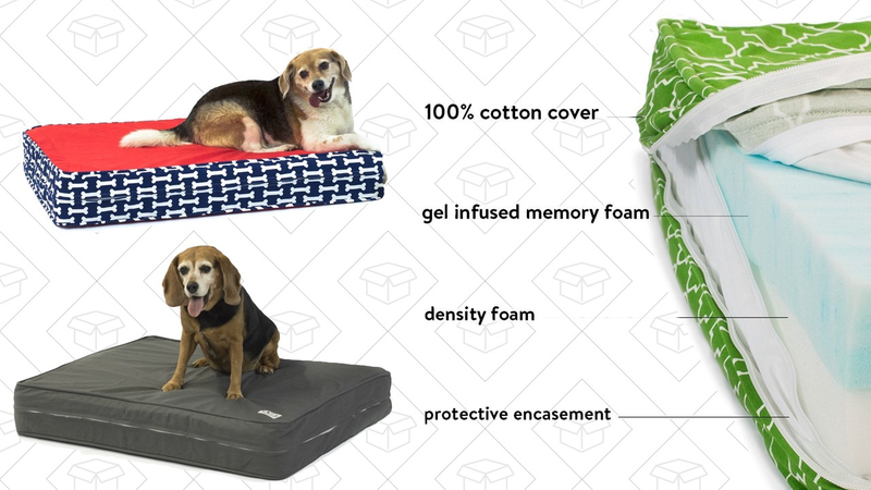 Memory Foam Dog Beds, $56-$105